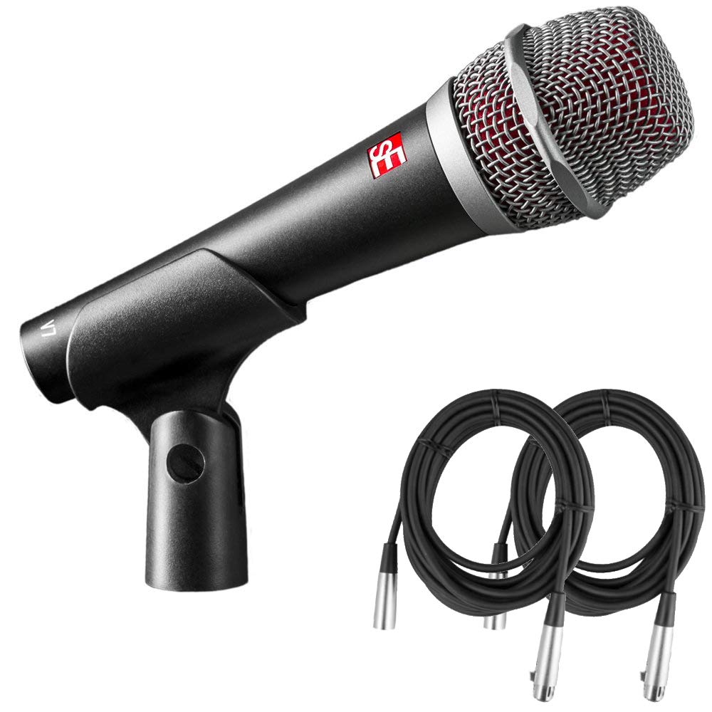 Foto 2 pulgar | Micrófono Dinámico Portátil Se Electronics V7 Con 2 Cables Xlr - Venta Internacional.