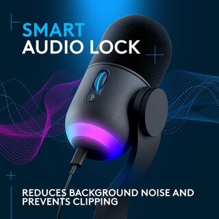 Foto 5 | Reacondicionado Micrófono Para Juegos Logitech G Yeti Gx Dynamic Rgb Con Lightsync - Venta Internacional.