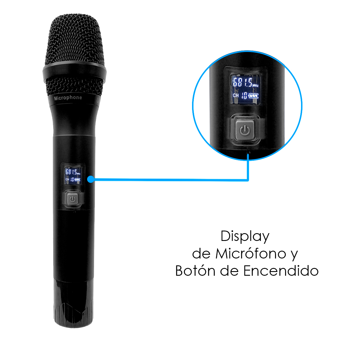 Foto 4 pulgar | Microfono Uhf Profesional Steelpro Cuello De Ganzo Diversity Color Negro