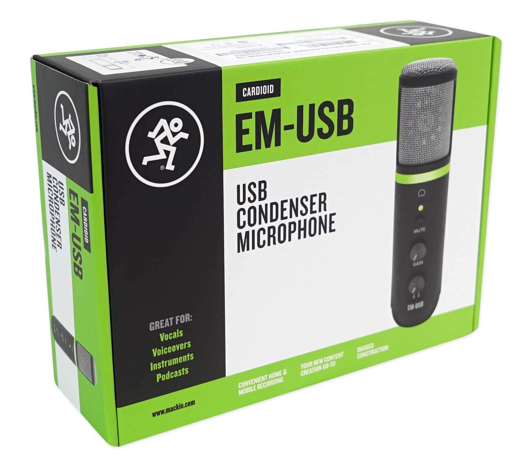 Foto 7 pulgar | Micrófono De Condensador Mackie Em-usb Con Volumen Para Auriculares - Venta Internacional.