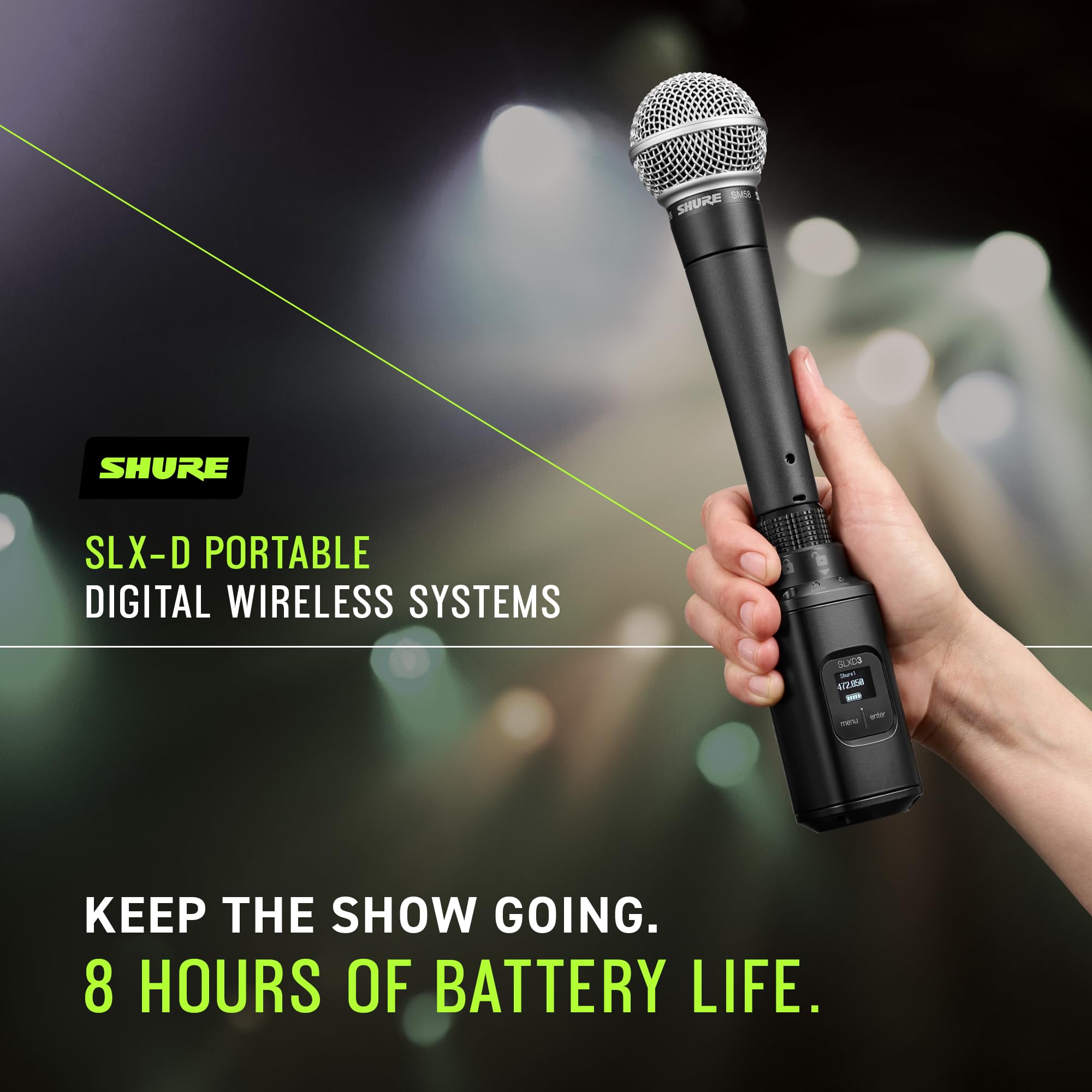 Foto 3 | Transmisor Inalámbrico Shure Slxd3 Plug-on Para Micrófonos Xlr - Venta Internacional.