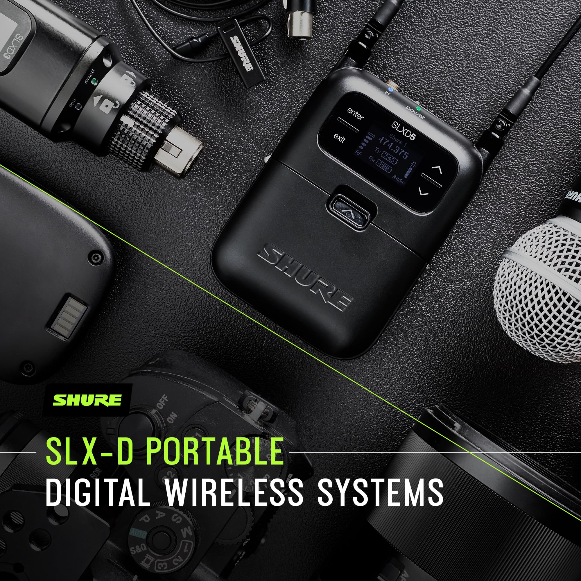 Foto 6 pulgar | Transmisor Inalámbrico Shure Slxd3 Plug-on Para Micrófonos Xlr - Venta Internacional.
