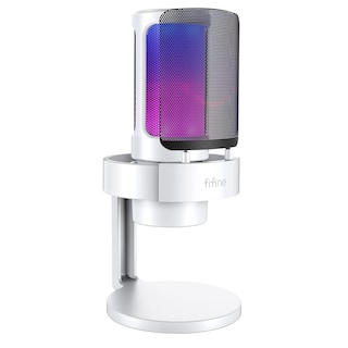 Foto 1 | Micrófono Rgb Fifine Blanco - Venta Internacional