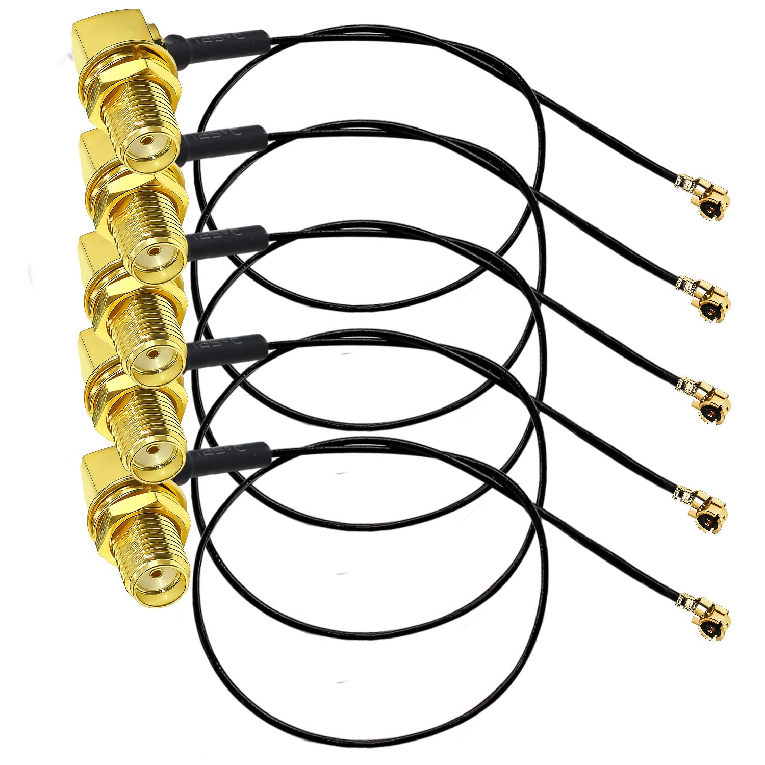 Foto 1 | Cable Coaxial Tuolnk Sma Hembra A U.fl Ipex-1 De 30 Cm, Paquete De 5 - Venta Internacional.