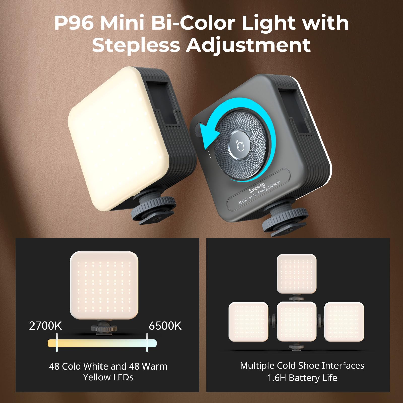 Foto 6 pulgar | Kit De Equipo De Vídeo Smallrig Todo En Uno Universal Con Led Y Micrófono - Venta Internacional.