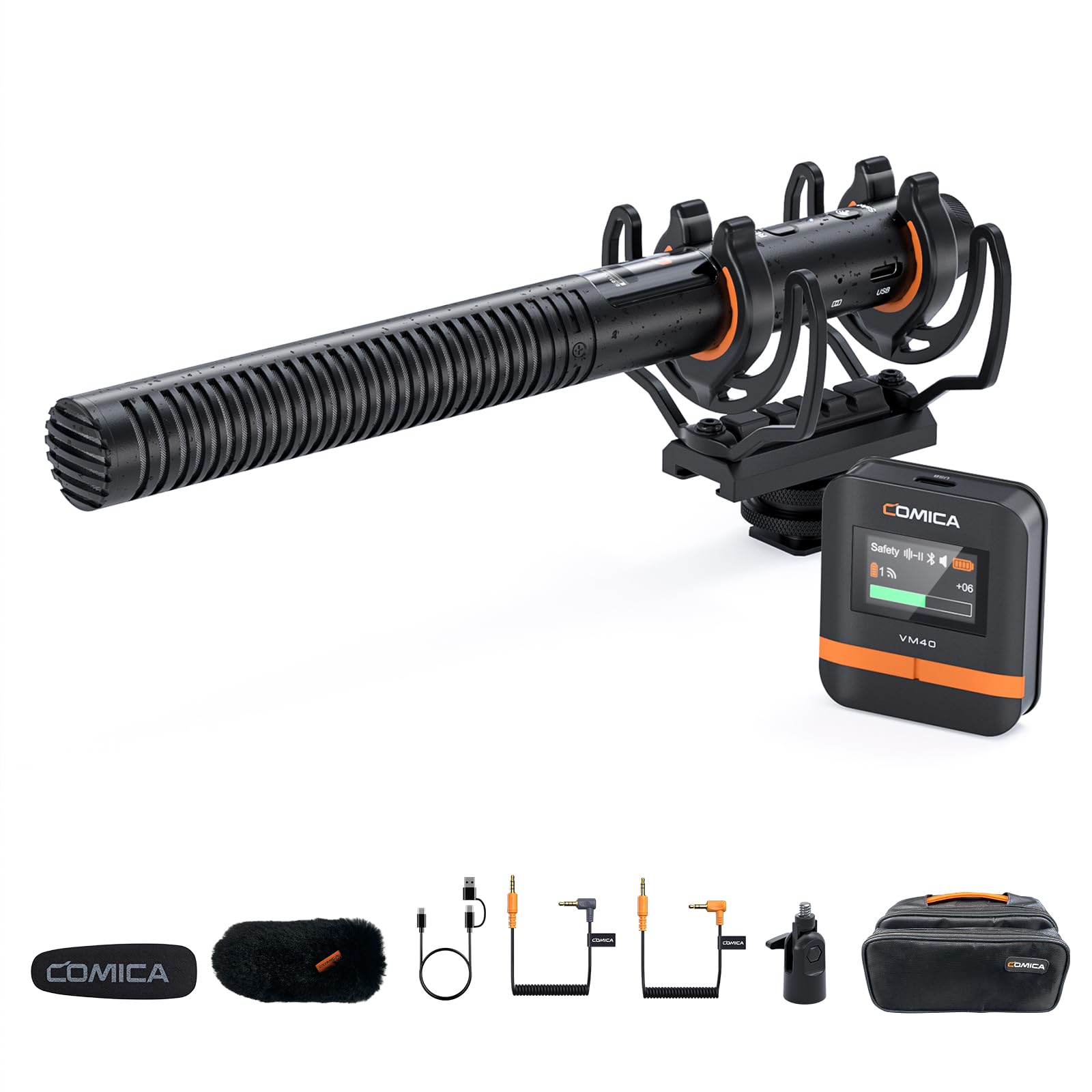 Foto 1 | Micrófono Shotgun Comica Vm40 48 Khz/32 Bits Float Rec - Venta Internacional.