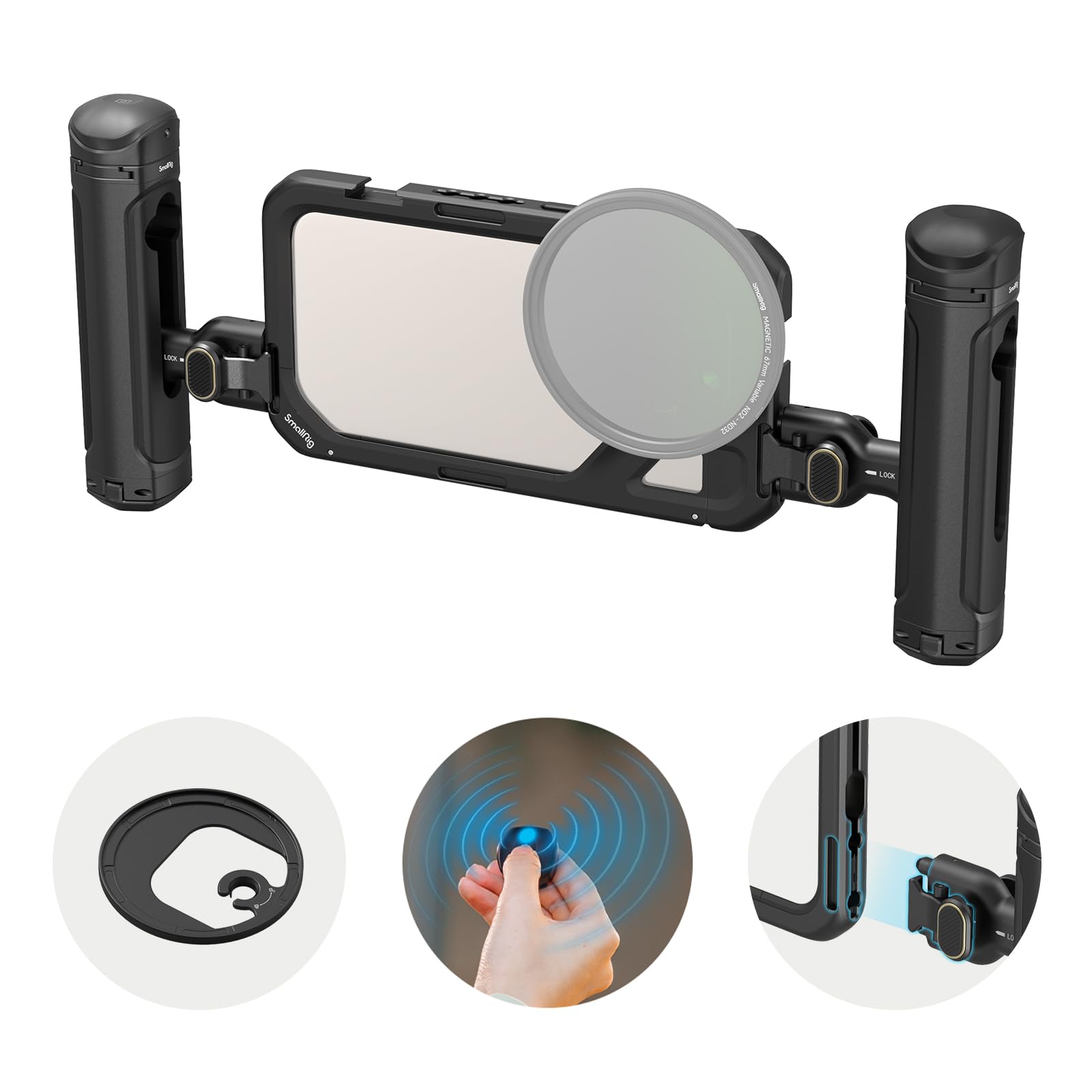 Foto 2 pulgar | Kit De Soporte De Vídeo Móvil Smallrig Para Iphone 15 Pro - Venta Internacional.