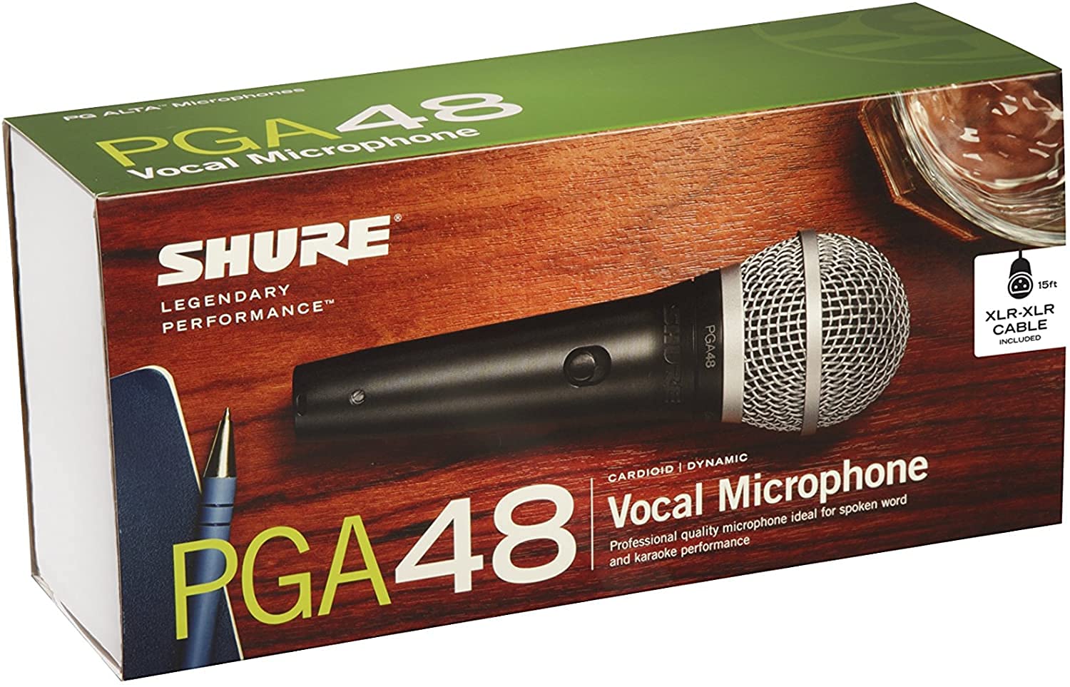 Foto 4 pulgar | Micrófono Dinámico Portátil Shure Pga48 Para Voces Con Cable - Venta Internacional.