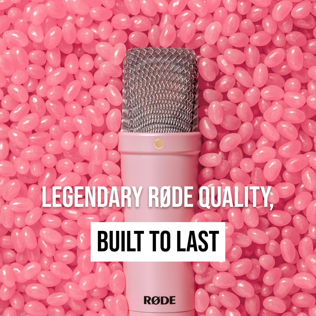 Foto 5 | Micrófono Rode Nt1 Signature Series Condensador Rosa Con Accesorios - Venta Internacional.