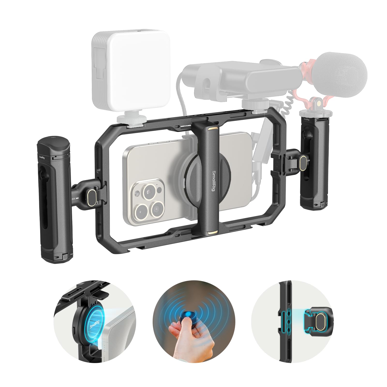 Foto 1 | Kit De Vídeo Smallrig Universal Quick Release Phone Cage Basic - Venta Internacional.