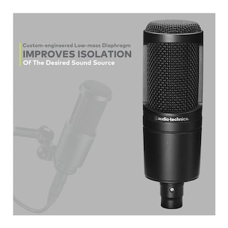 Foto 3 | Micrófono De Condensador Para Estudio Audio-technica At2020 Con Accesorios - Venta Internacional.