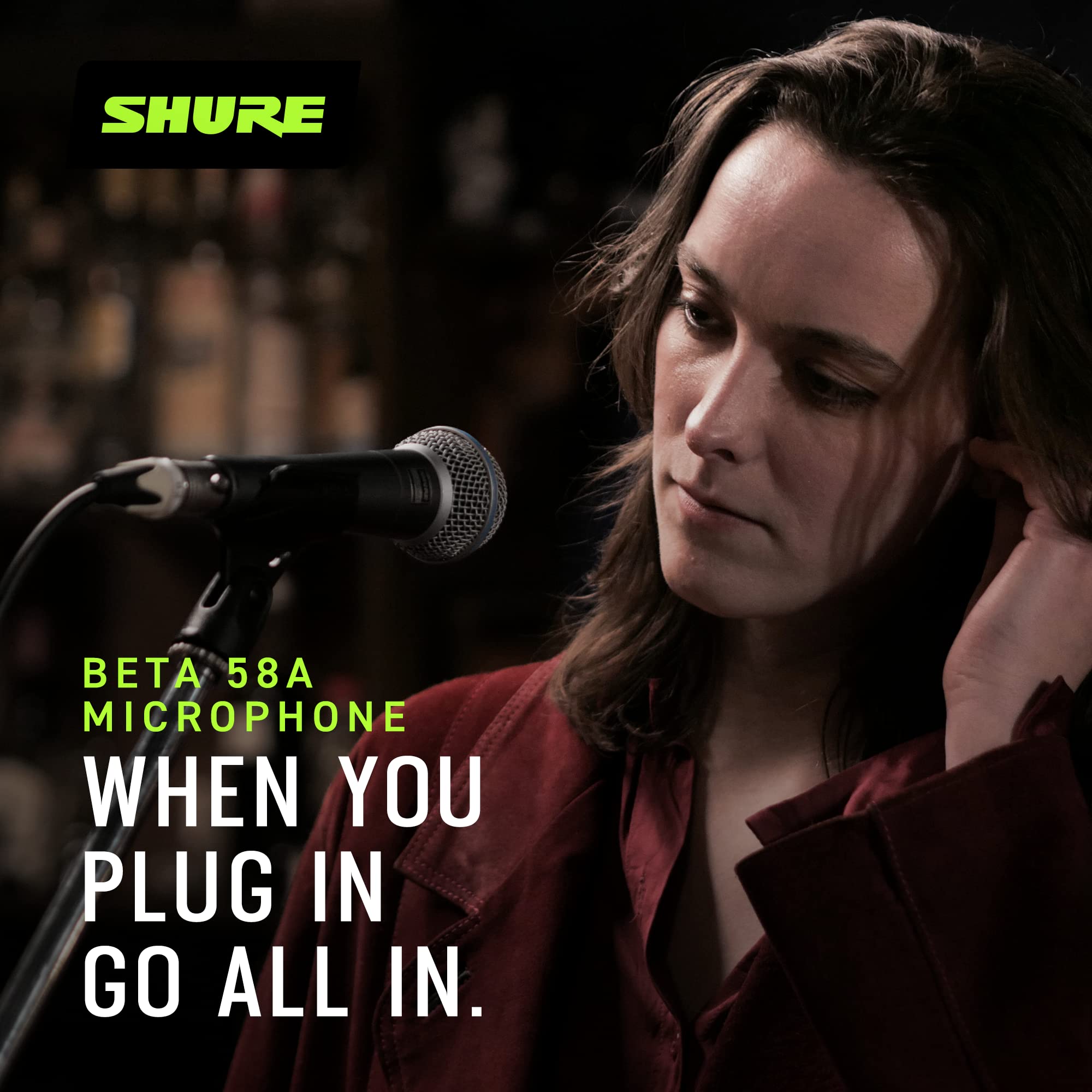 Foto 4 pulgar | Micrófono Vocal Shure Beta 58a Supercardioide Dynamic Mic - Venta Internacional.