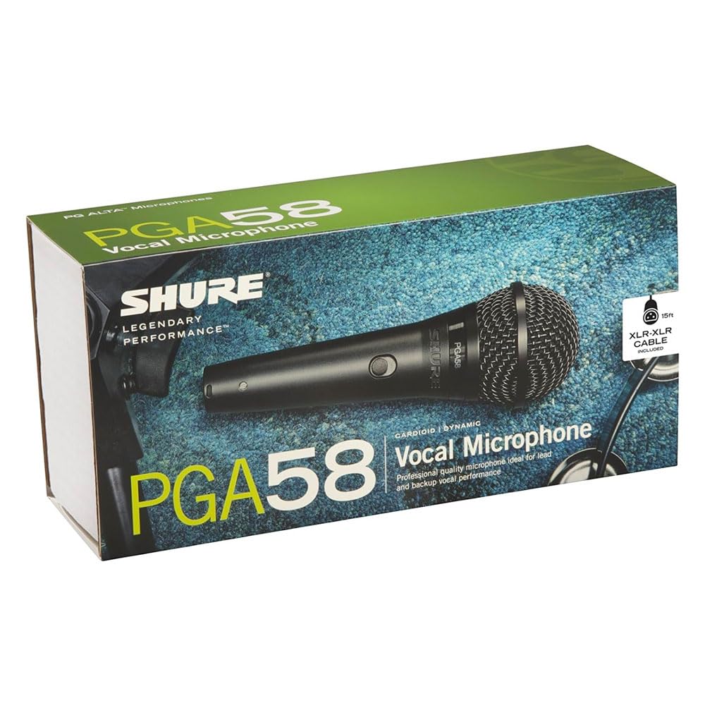 Foto 4 pulgar | Micrófono Dinámico De Mano Shure Pga58 Para Voces - Venta Internacional.