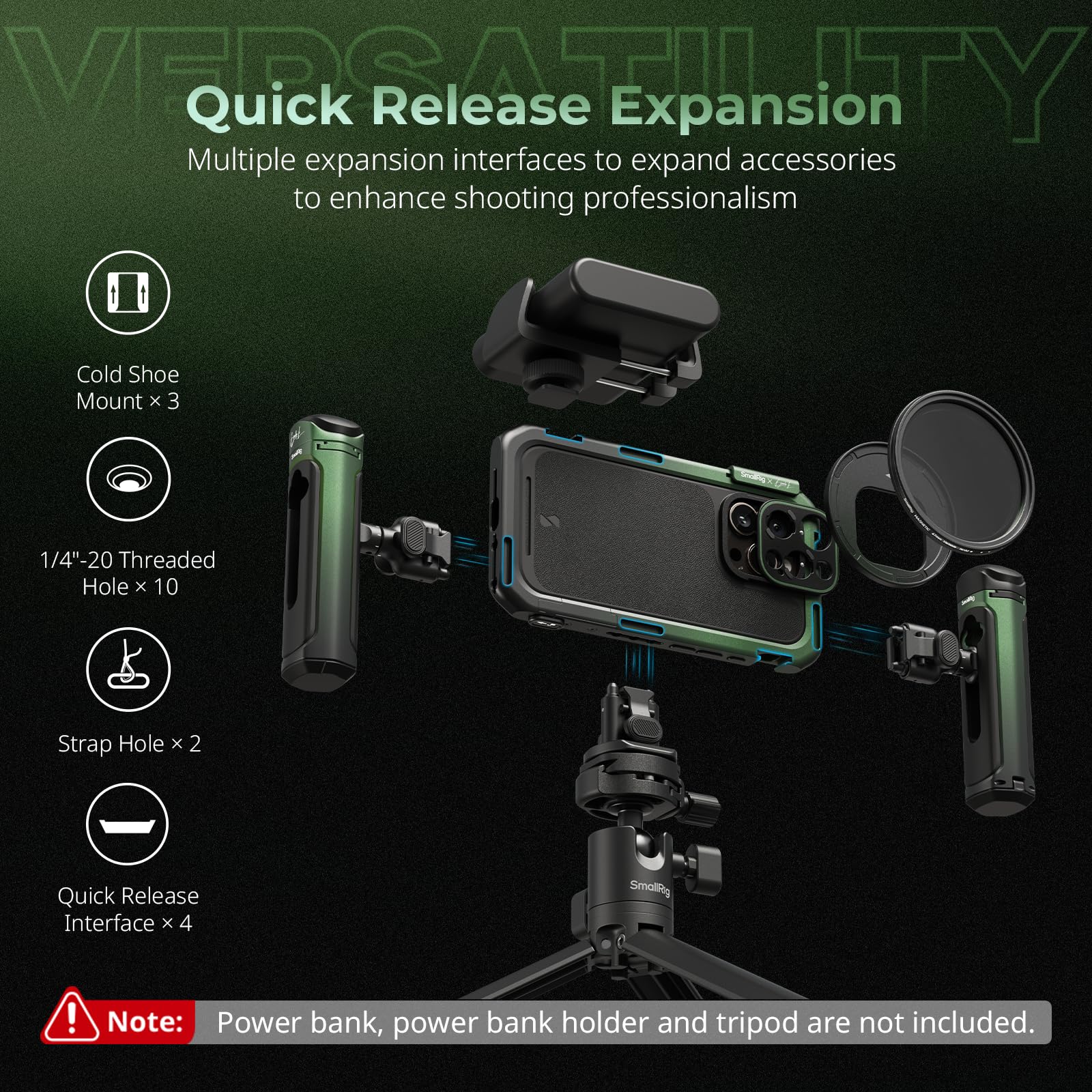 Foto 5 pulgar | Kit De Vídeo Móvil Smallrig X Brandon Li Para Iphone 16 Pro Max - Venta Internacional.