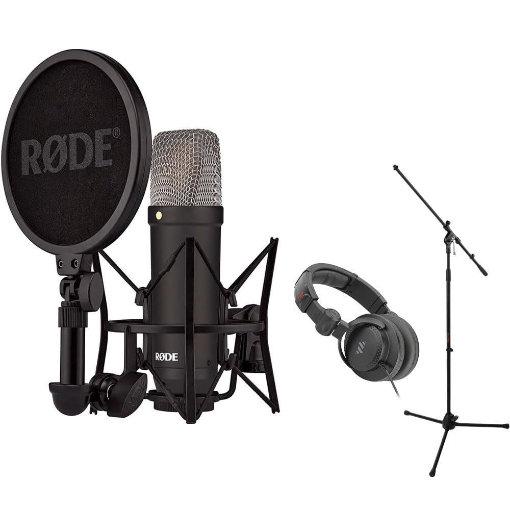 Foto 2 pulgar | Micrófono Rode Nt1 Signature Series, Condensador Con Soporte Y Auriculares - Venta Internacional.