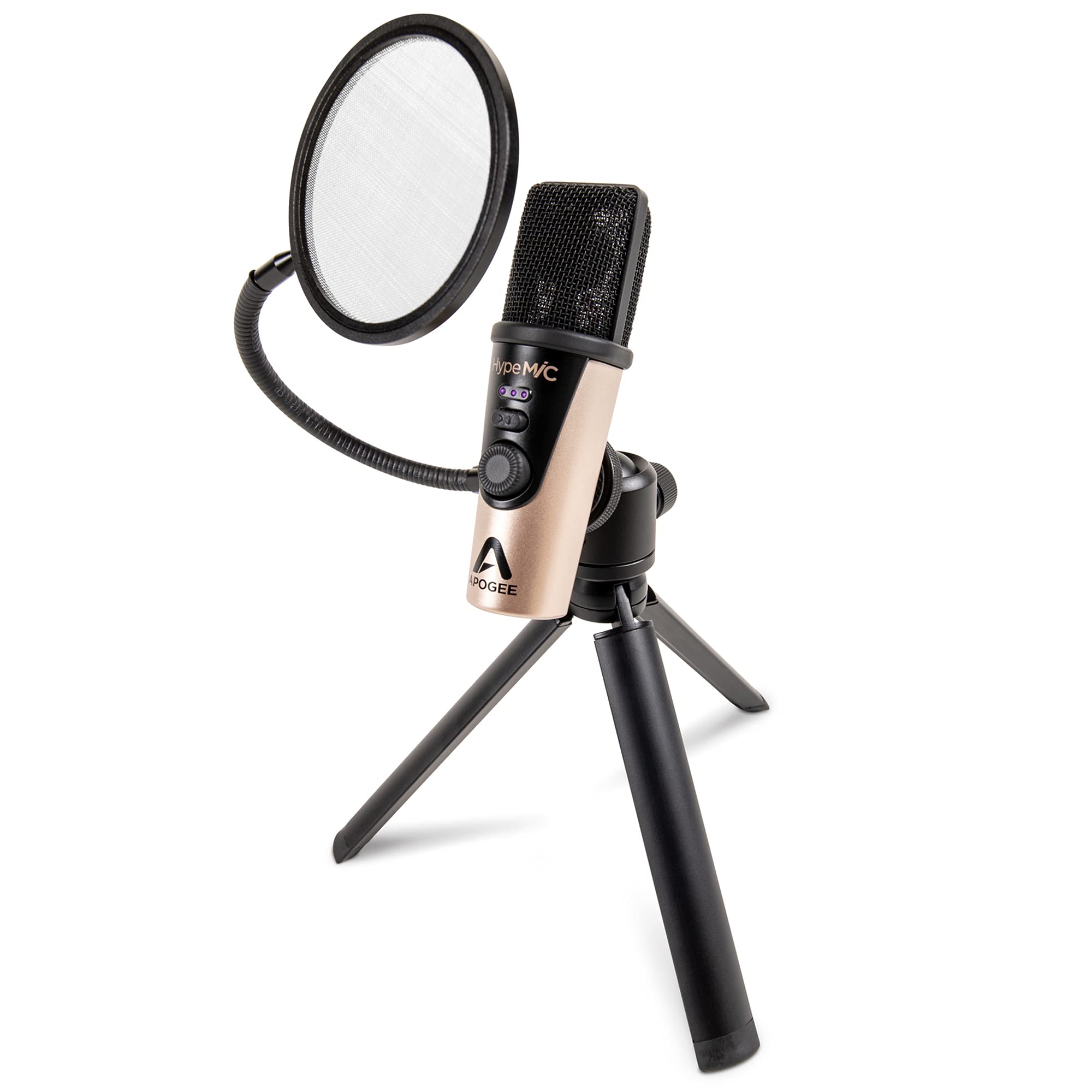 Foto 2 pulgar | Micrófono Usb Apogee Hype Mic Con Compresión Analógica - Venta Internacional.