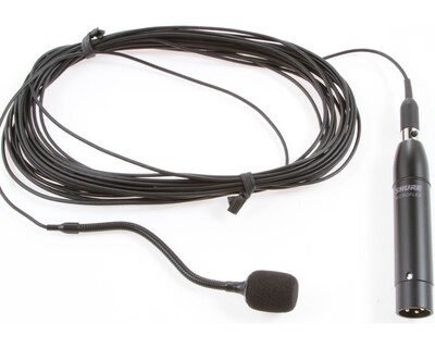Foto 2 | Micrófono Aéreo Shure MX202B-C color Negro Cápsulas Intercambiables para Patrón Polar Adecuado