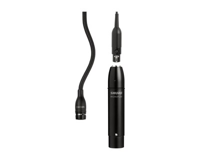 Foto 3 | Micrófono Aéreo Shure MX202B-C color Negro Cápsulas Intercambiables para Patrón Polar Adecuado