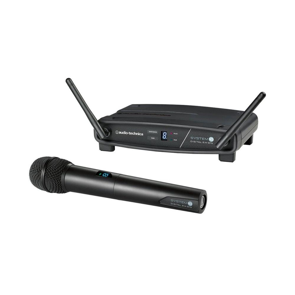 Sistema Inalámbrico Digital  Audio-technica Atw-1102 Negro de Mano