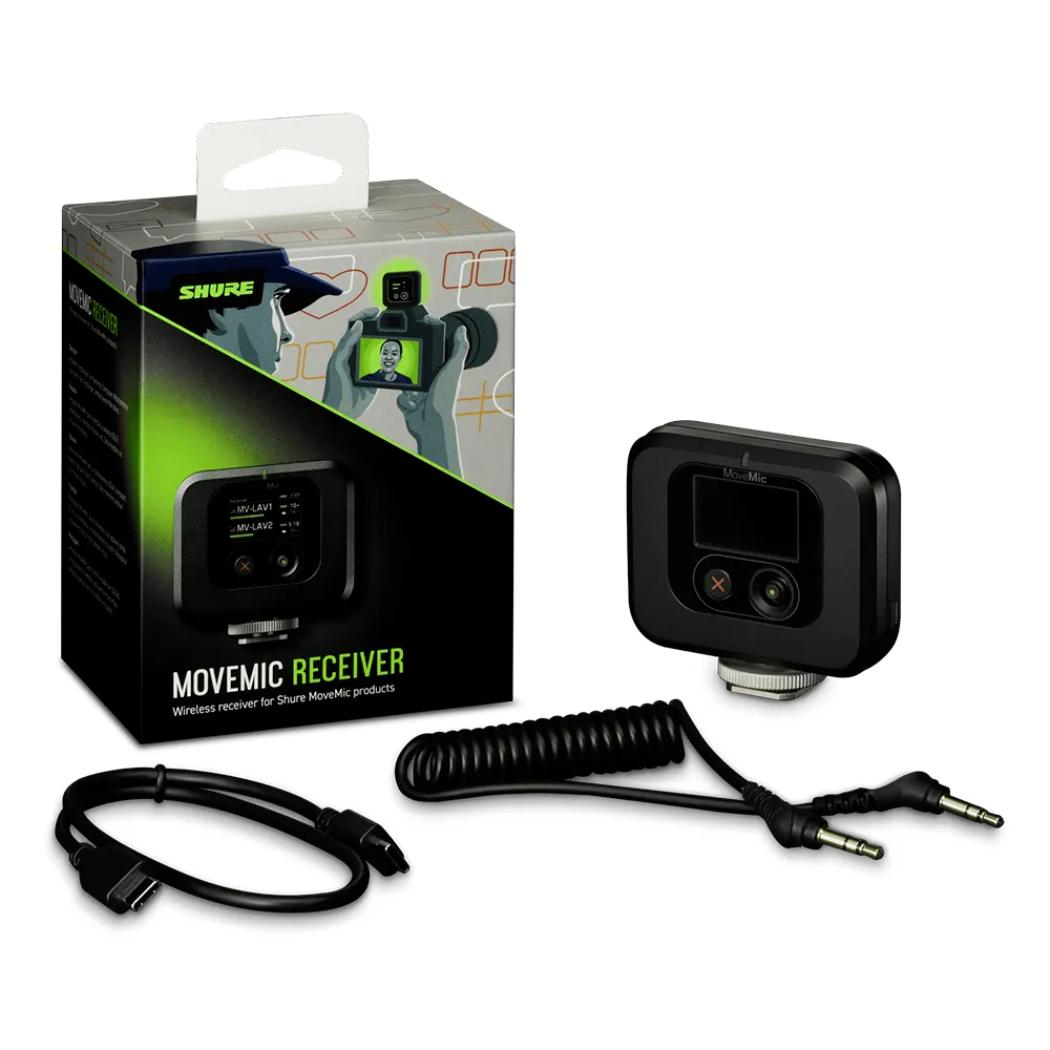 Foto 1 | Receptor Shure Negro Portátil para Cámara