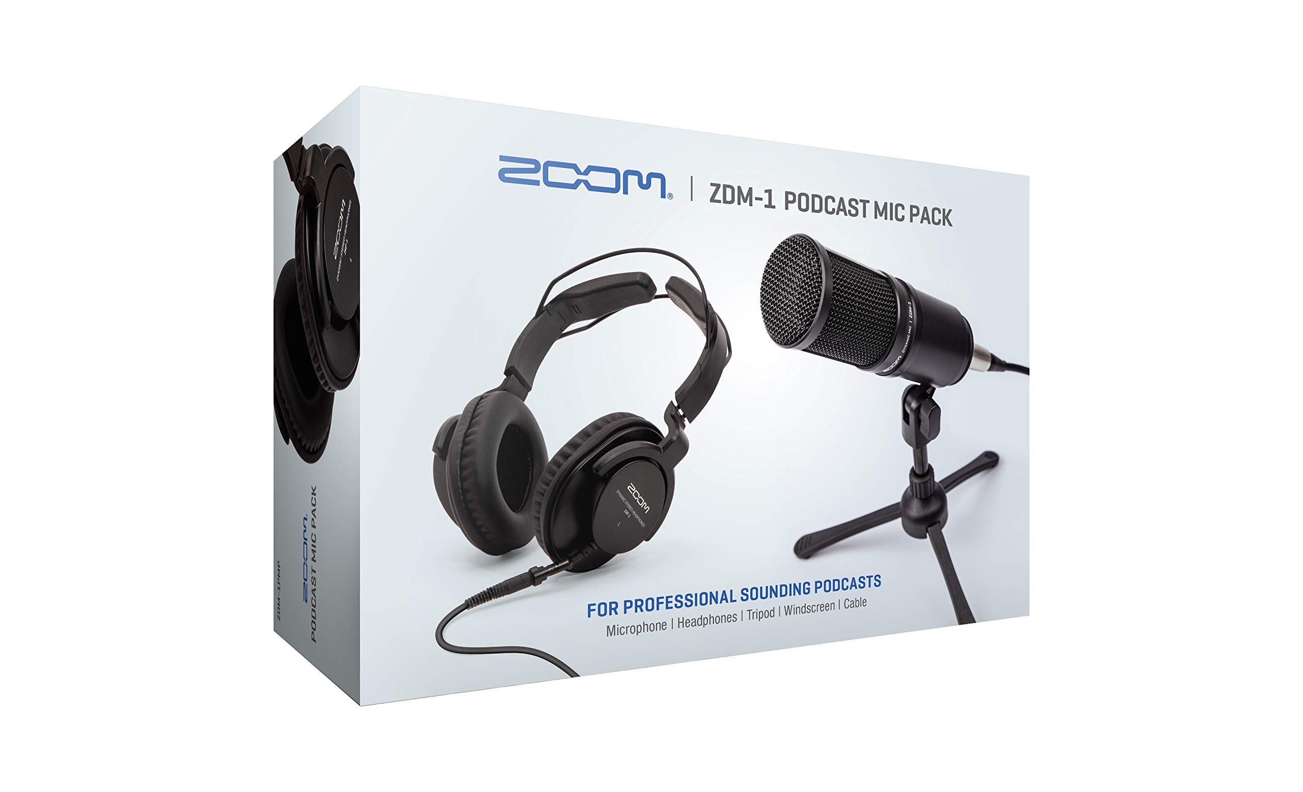 Foto 2 pulgar | Paquete De Micrófonos Para Podcasts Zoom Zdm-1 Micrófono Dinámico Para Podcasts Con Accesorios - Venta Internacional.