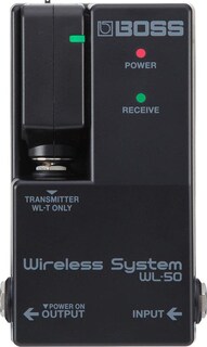Foto 1 | Sistema Inalámbrico Para Guitarra Boss Wl-50 Con Salida Dc - Venta Internacional.