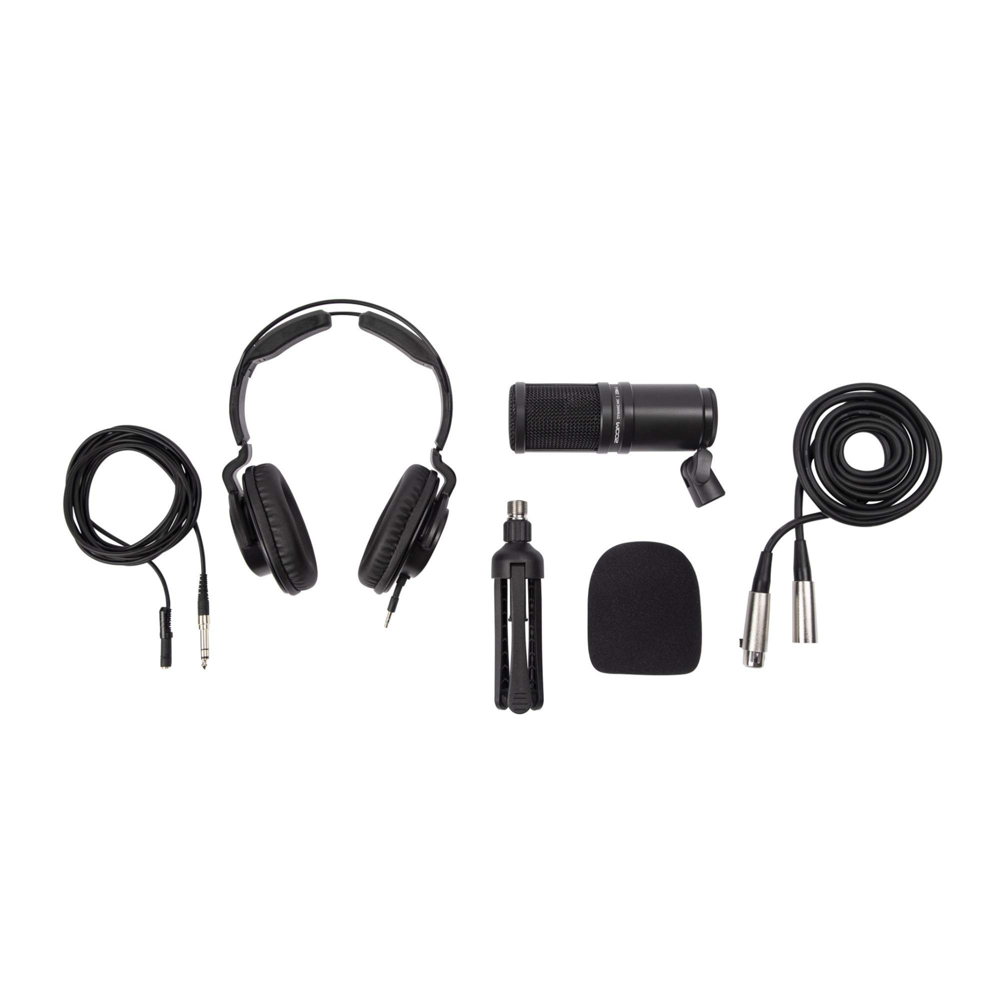 Foto 5 pulgar | Paquete De Micrófonos Para Podcasts Zoom Zdm-1 Para 2 Personas Con Auriculares Y Brazos - Venta Internacional.