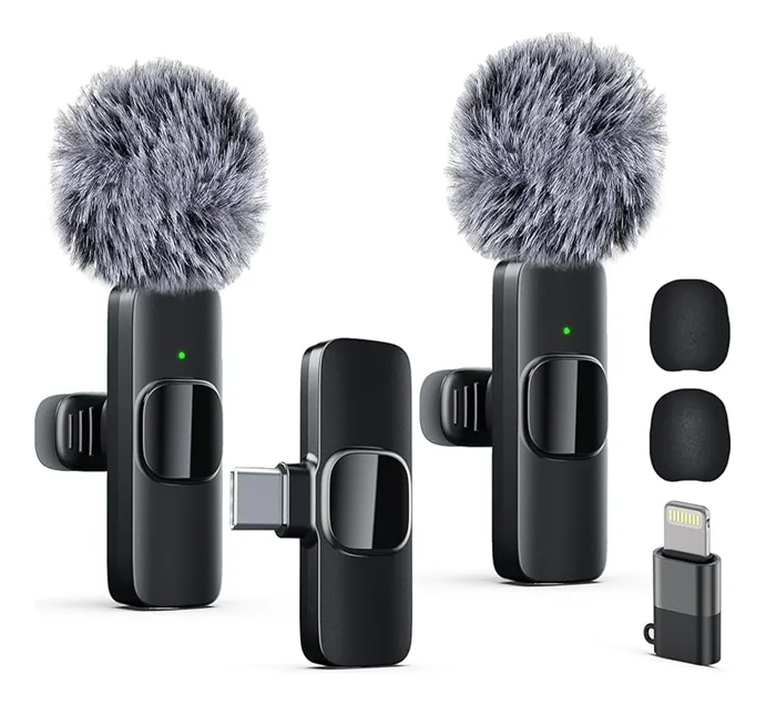 Foto 1 | Micrófono Xtellar Inalámbrico Lavalier Profesional, Condensado Para Iphone, Android, Ipad-optimizado Para Gr