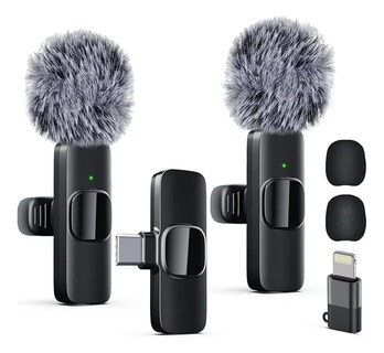 Foto 1 | Micrófono Xtellar Inalámbrico Lavalier Profesional, Condensado Para Iphone, Android, Ipad-optimizado Para Gr