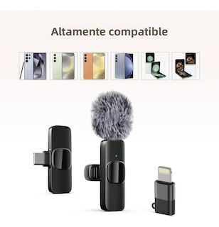 Foto 2 | Micrófono Xtellar Inalámbrico Lavalier Profesional, Condensado Para Iphone, Android, Ipad-optimizado Para Gr