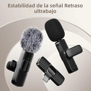 Foto 4 | Micrófono Xtellar Inalámbrico Lavalier Profesional, Condensado Para Iphone, Android, Ipad-optimizado Para Gr