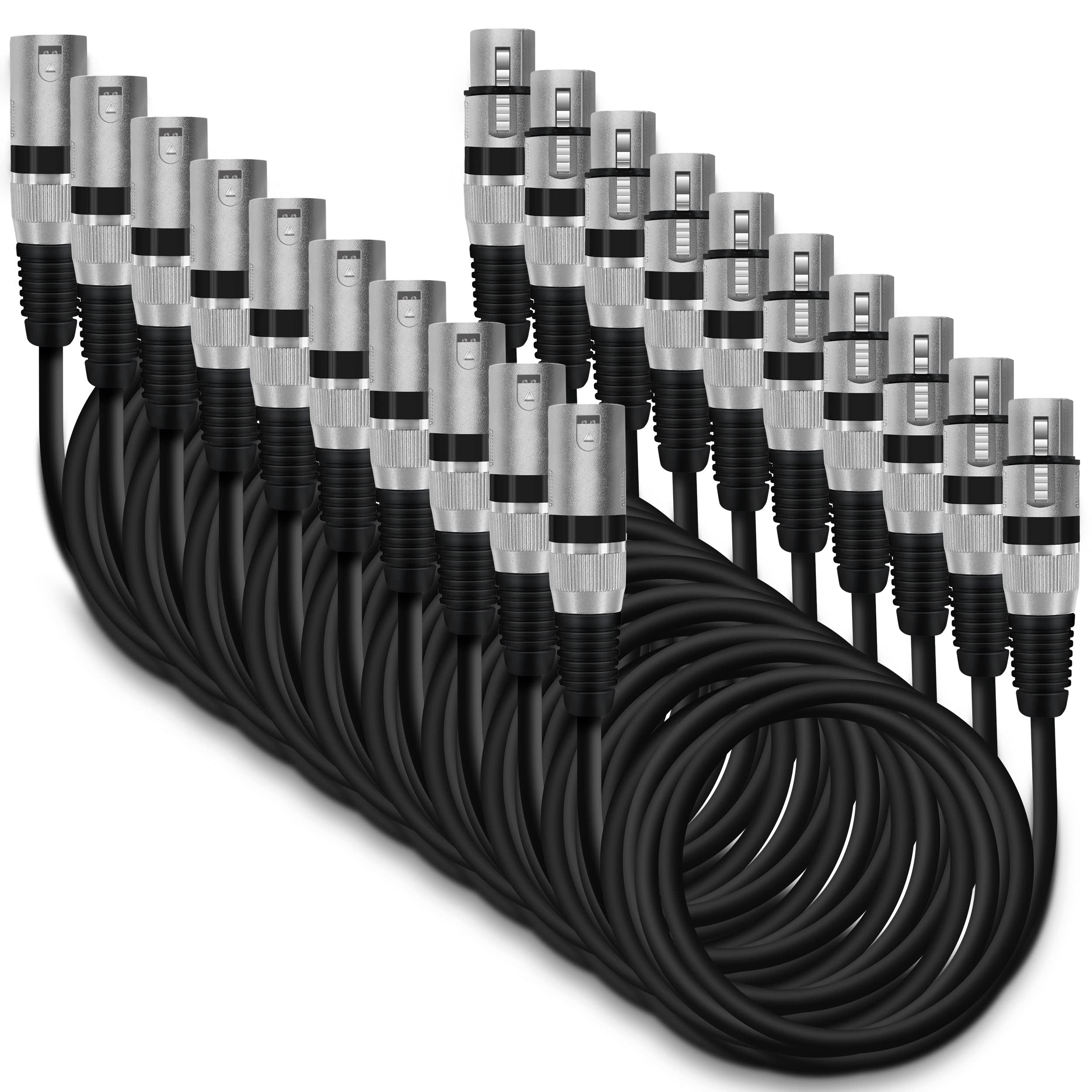 Foto 2 pulgar | Cable De Micrófono Xlr Gearit Xlr Macho A Hembra, 3 Pines, 3 M, 10-p - Venta Internacional.