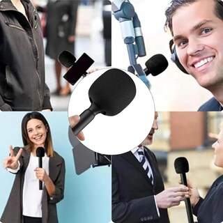 Foto 2 | Adaptador De Micrófono Inalámbrico Para Entrevistas Eo Safe Imports Esi-20557 Negro