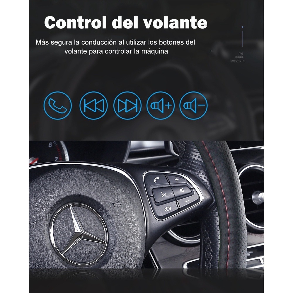 Foto 6 pulgar | Estéreo De Coche Fnbrli Con Pantalla Táctil De 7 Pulgadas, Bt, Fm, Mp5