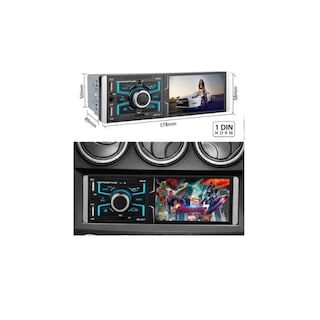 Foto 4 | Radio De Coche, Reproductor Mp5 Bluetooth De 4,1 Pulgadas Con Pantalla Táctil Din - Venta Internacional.