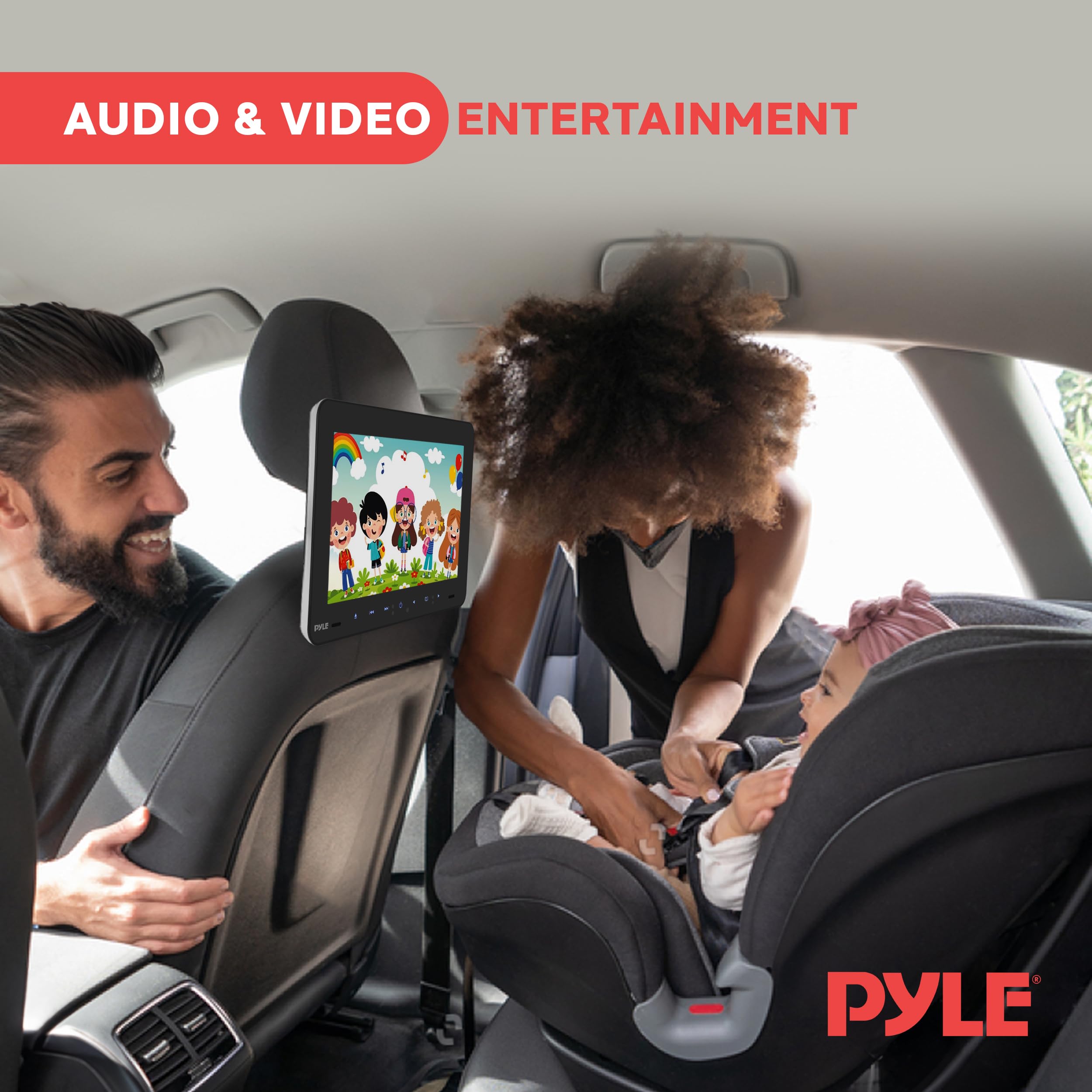 Foto 7 pulgar | Reproductor De Discos Multimedia Pyle De 9,4 Pulgadas Con Soporte Para Reposacabezas De Vehículos - Venta Internacional