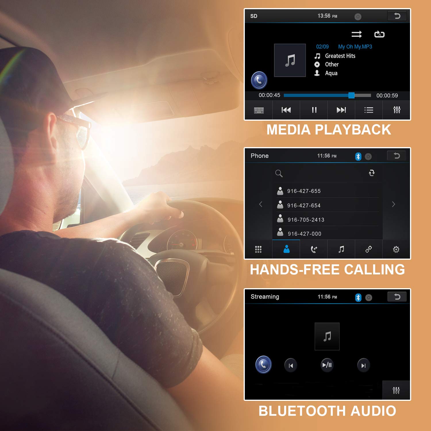 Foto 5 pulgar | Reproductor De Dvd Estéreo Para Coche Boss Audio Systems Bv9364b Bluetooth - Venta Internacional.