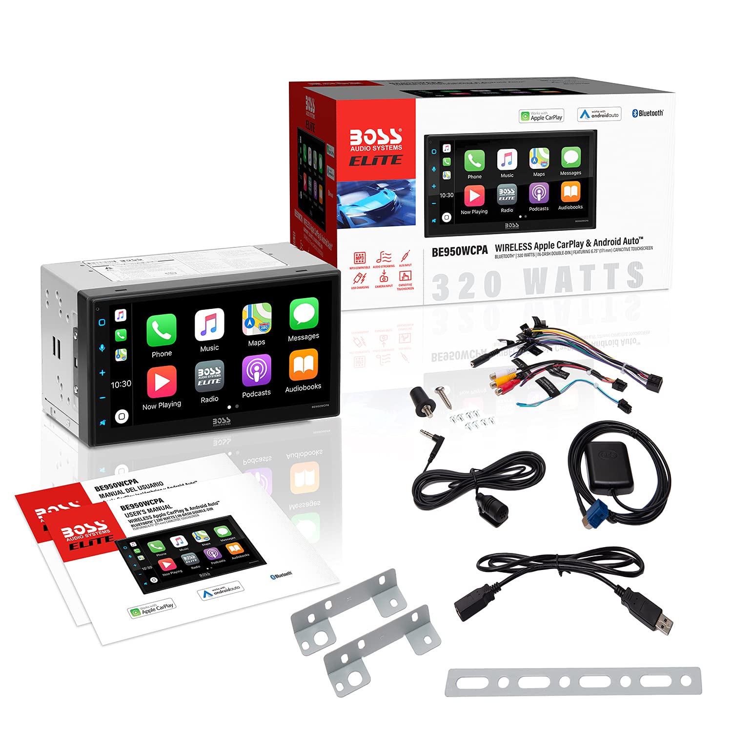 Foto 8 pulgar | Reproductor Multimedia Para Coche Boss Audio Elite Be950wcpa 6.75'' - Venta Internacional.