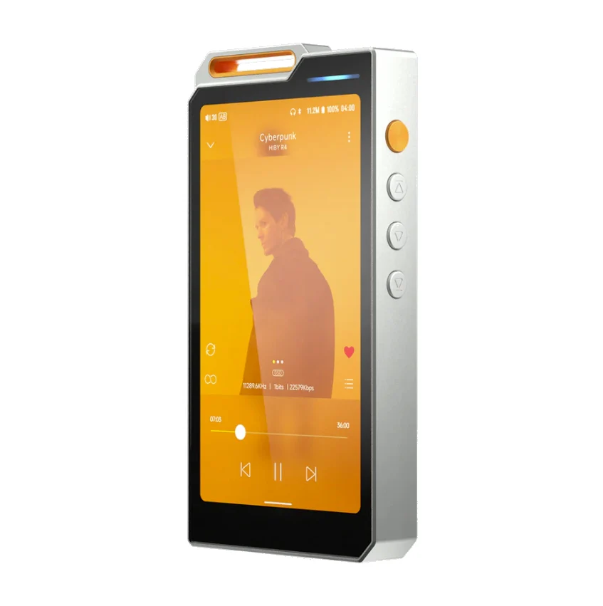 Foto 3 pulgar | Reproductor De Audio Digital Hi-res Basado En Android Hiby R4 Orange