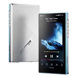 Foto 1 | Reproductor Digital De Audio Hi-res Basado En Android Fiio Jm21 Silver Blue