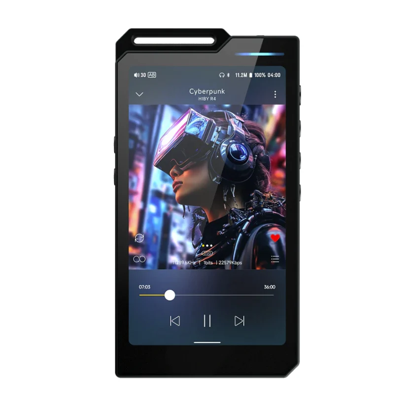 Anteriorsiguiente         Reproductor De Audio Digital Hi-res Basado En Android Hiby R4 Black