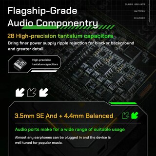 Foto 4 | Anteriorsiguiente Reproductor De Audio Digital Hi-res Basado En Android Hiby R4 Black