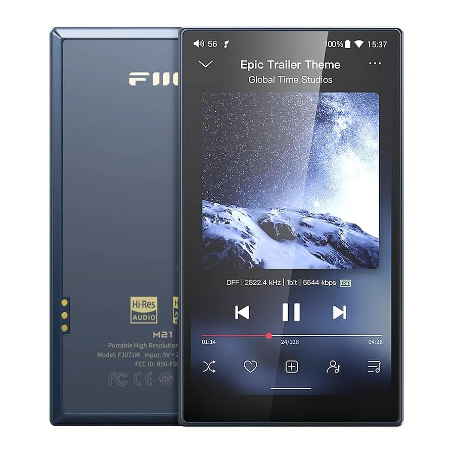 Foto 2 pulgar | Reproductor Digital De Audio Hires Basado En Android Fiio M21 Dark Blue