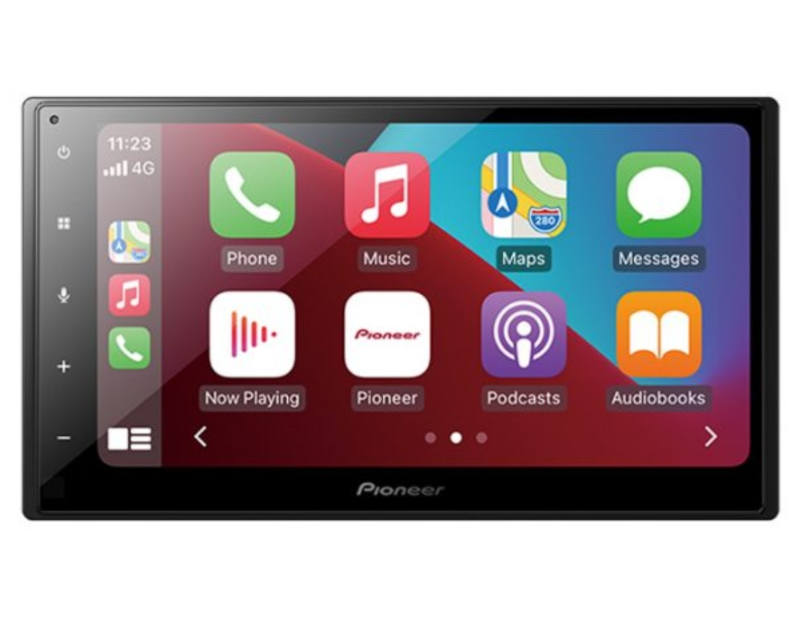 Foto 2 pulgar | Reproductor 6.8''  Multimedia 2 Din Marca Pioneer