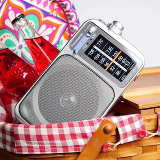 Foto 2 | Radio Portatil Am/fm Pilas O Corriente Eo Safe Imports Esi-16470 Gris