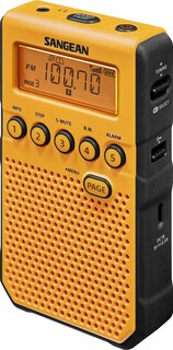 Foto 2 | Pocket Radio Sangean Dt-800yl Noaa - Alerta Meteorológica Am/fm, Color Amarillo - Venta Internacional.