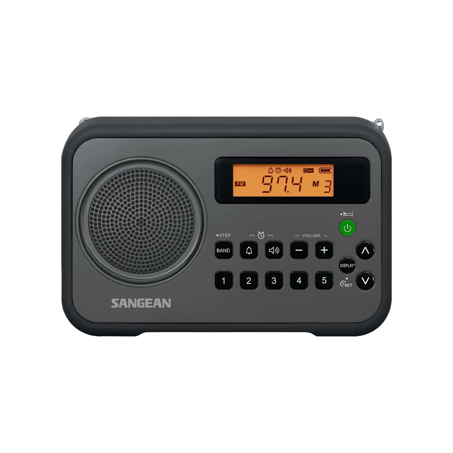 Foto 2 pulgar | Radio Portátil Sangean Pr-d18bk Am/fm 1.0w Con Protector - Venta Internacional.