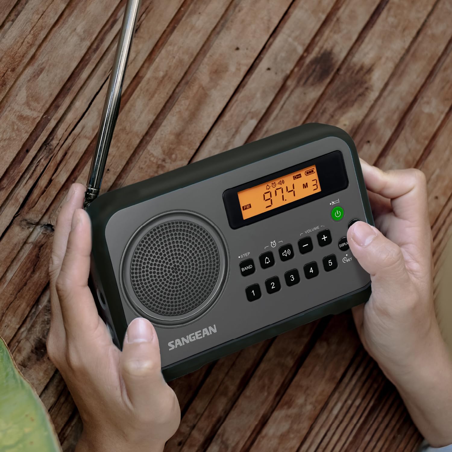 Foto 3 pulgar | Radio Portátil Sangean Pr-d18bk Am/fm 1.0w Con Protector - Venta Internacional.