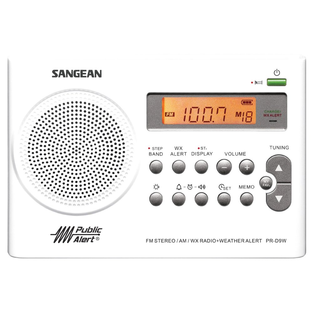 Foto 3 pulgar | Radio Portátil Sangean Pr-d9w Am/fm/noaa Alert Con Cargador - Venta Internacional.