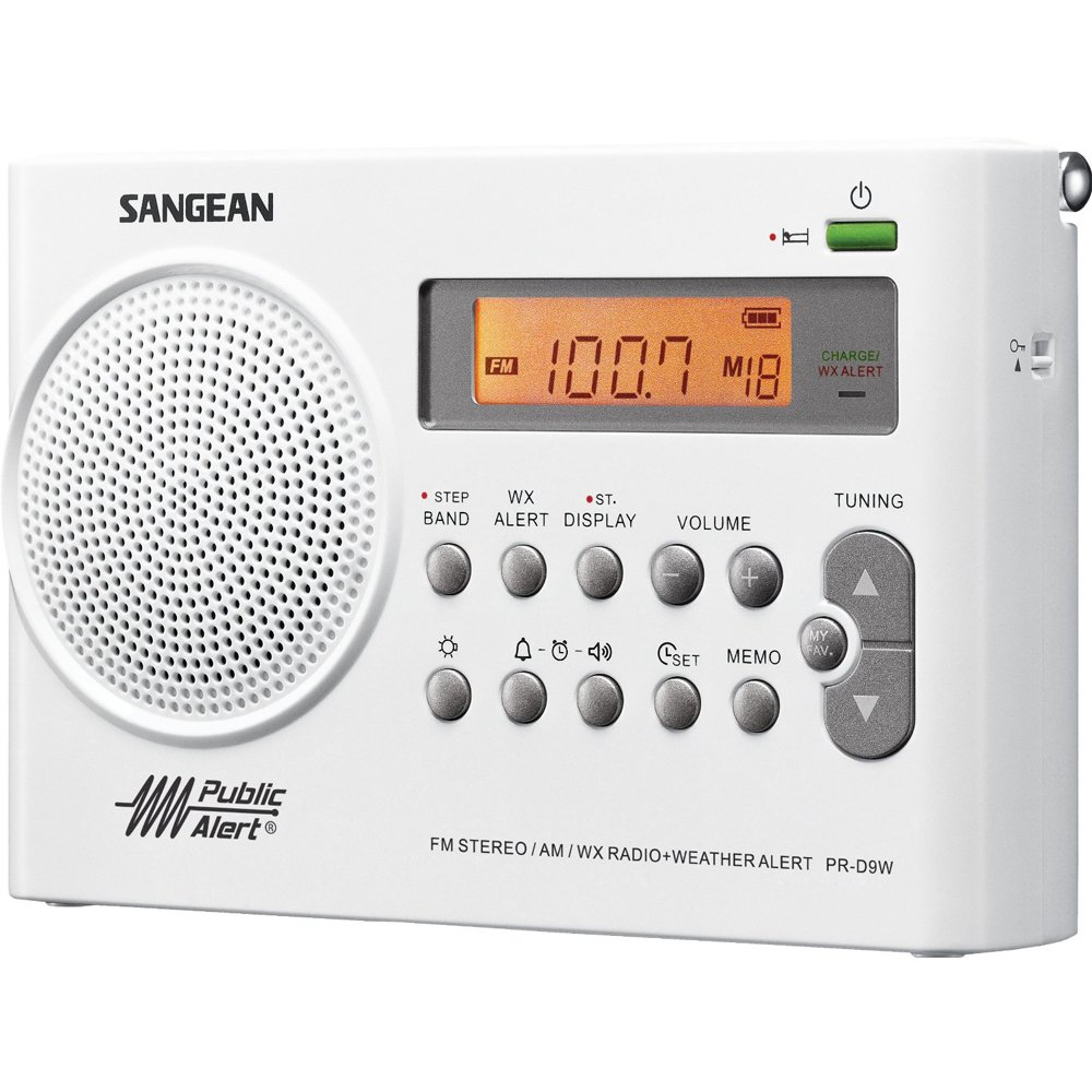 Foto 4 pulgar | Radio Portátil Sangean Pr-d9w Am/fm/noaa Alert Con Cargador - Venta Internacional.
